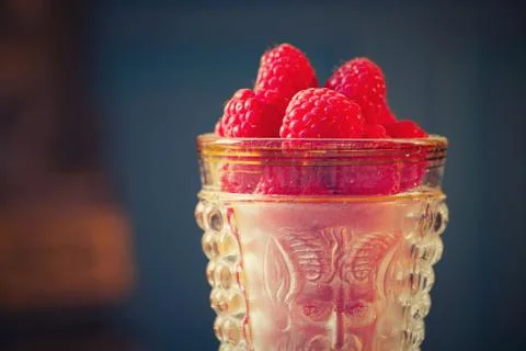 Raspberries Foto stock