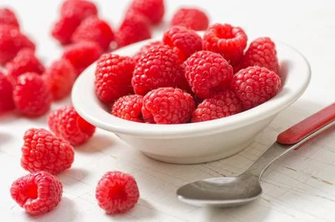 Raspberries Stock Photos