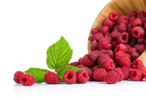 Raspberries Stock Photos