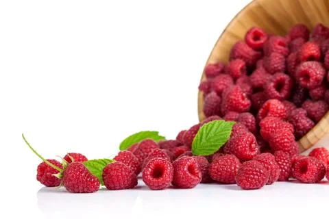 Raspberries Stock Photos
