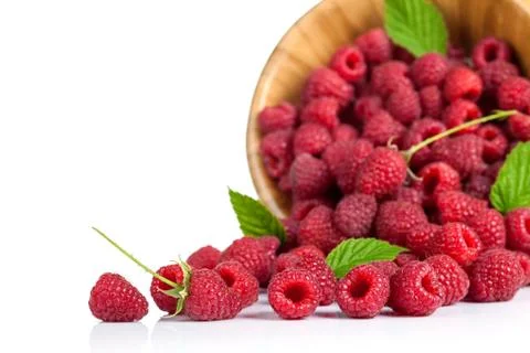 Raspberries Stock Photos