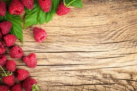 Raspberries Stock Photos