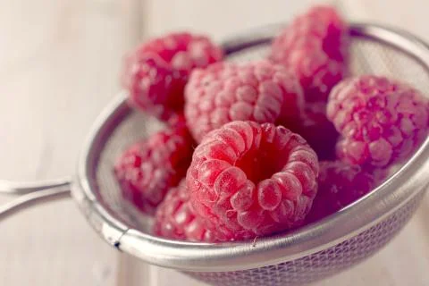 Raspberries Stock Photos