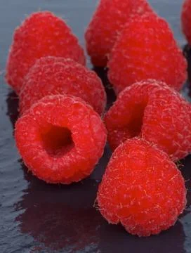 Raspberries Stock Photos