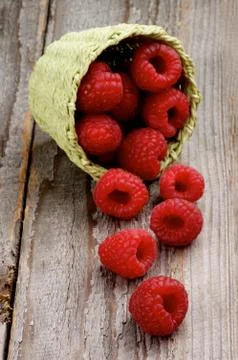 Raspberries Stock Photos