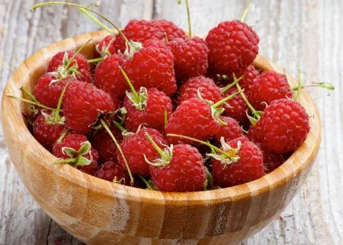 Raspberries Stock Photos