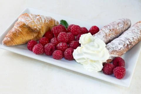 Raspberries Stock Photos