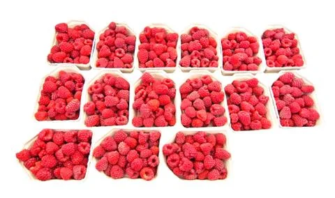 Raspberries Stock Photos