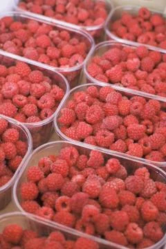 Raspberries 스톡 사진