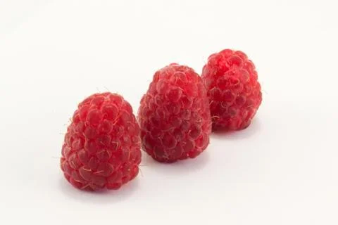 Raspberries Foto stock
