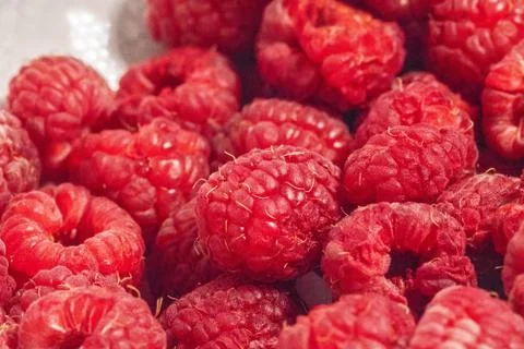 Raspberries Stock Photos