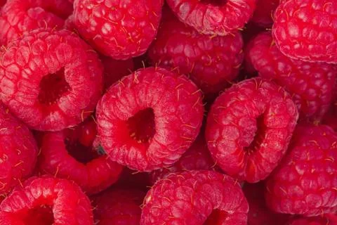 Raspberry background Foto stock