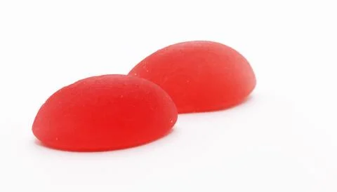 Raspberry boats Stock Photos