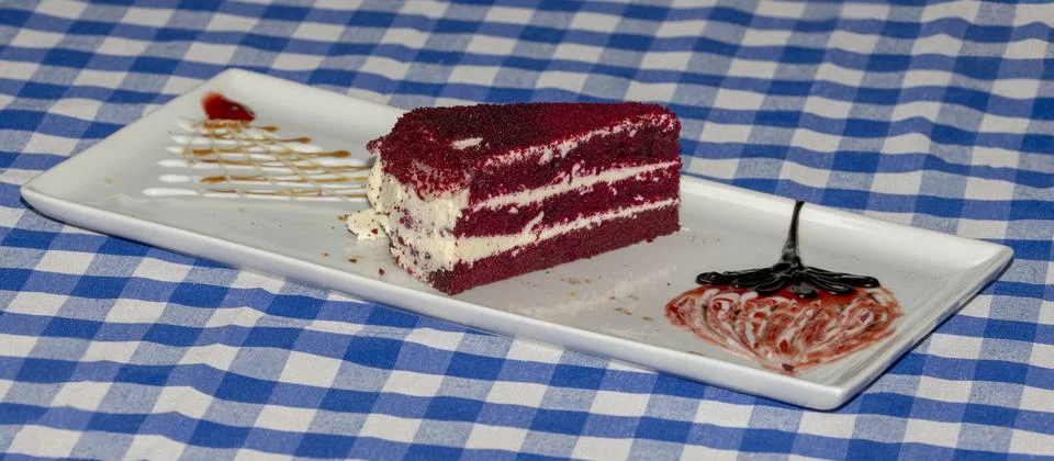 Raspberry Cake Restaurant 스톡 사진