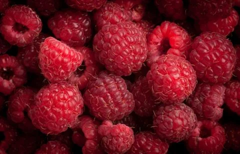 Raspberry fruit background 写真素材