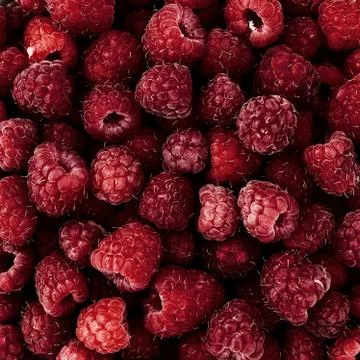 Raspberry fruit background Foto stock