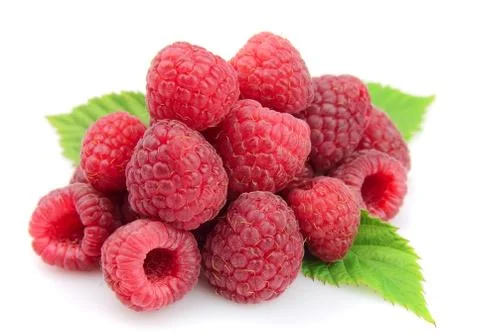 Raspberry fruits Foto stock