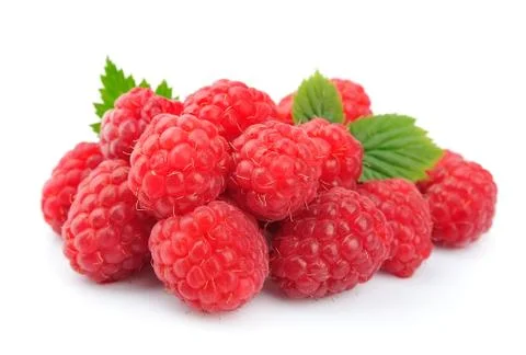 Raspberry fruits Foto stock