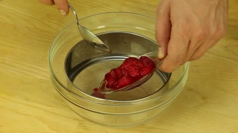 Raspberry grinding Stock Footage 62244755