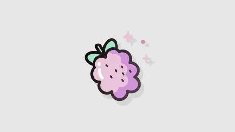 Raspberry icon animation alpha 動画素材 157806677