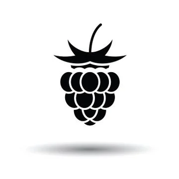 Raspberry icon Stock Illustration