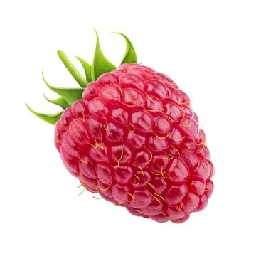 Raspberry isolated on white background Stock-Fotos