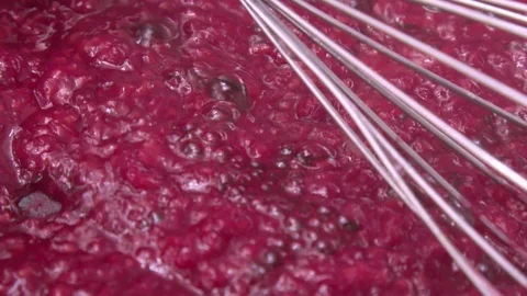 Raspberry Jam Stock Footage 114977682