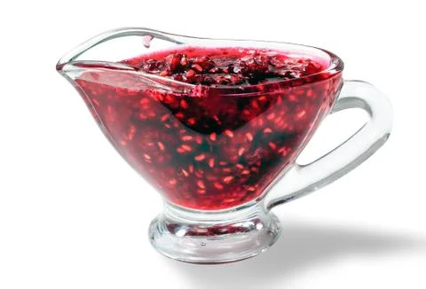 Raspberry jam Stock Photos