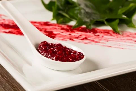 Raspberry Jam Stock Photos