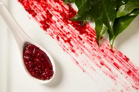 Raspberry Jam Stock Photos