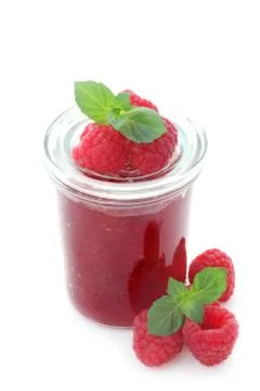 Raspberry Jam Stock Photos