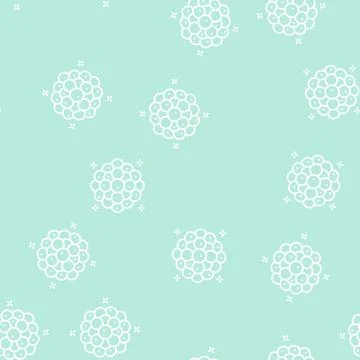 Raspberry jelly candy gummy line seamless pattern Stockillustratie