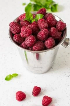 Raspberry juice Stock Photos