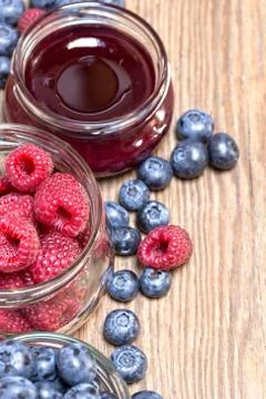 Raspberry marmalade Фото