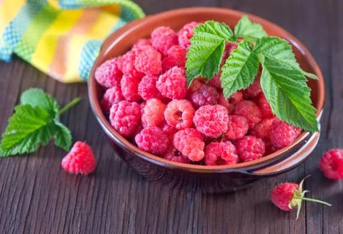 Raspberry Foto stock