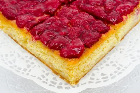 Raspberry pie Stock Photos