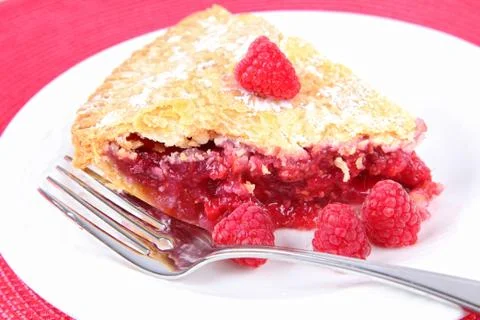 Raspberry pie Stock Photos