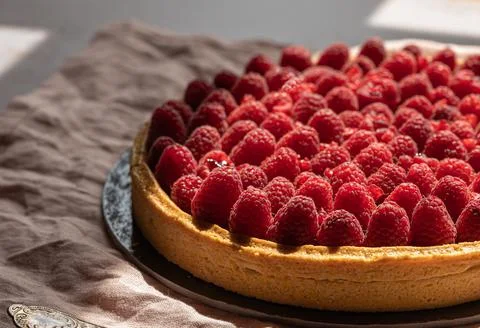 Raspberry Pie Stock Photos