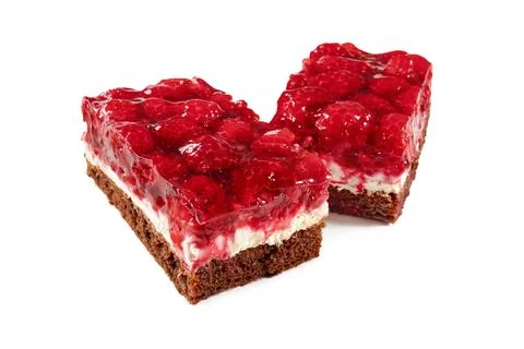 Raspberry Tarts, a Pair of Delight Stock Photos