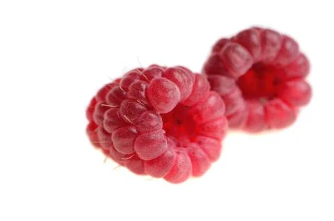 Raspberry torn Stock Photos