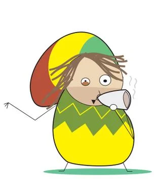 Rasta Man Stock Illustration