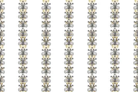 Raster abstract background with repeating elements. Raster illustration. Seamles Stock Illustration