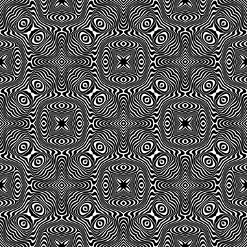 Raster abstract lines pattern. Waves background Stock Illustration