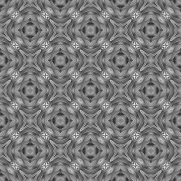 Raster abstract lines pattern. Waves background Stock Illustration