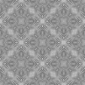 Raster abstract lines pattern. Waves background イラスト素材