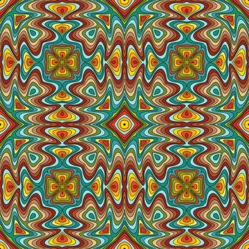 Raster abstract lines pattern. Waves background Stock Illustration