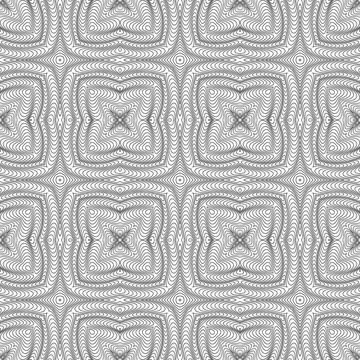 Raster abstract lines pattern. Waves background Stockillustratie