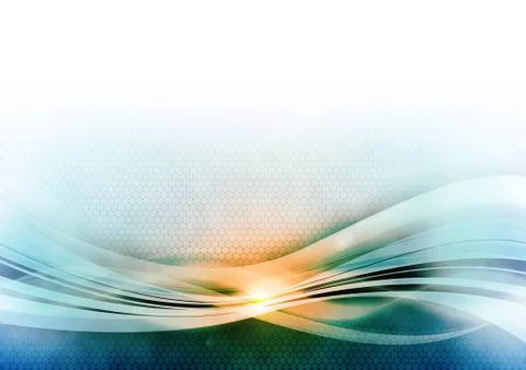 Raster blue background Illustrazione stock