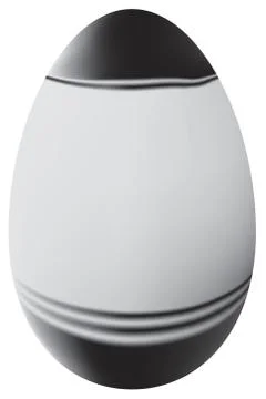 Raster. easter egg Foto stock