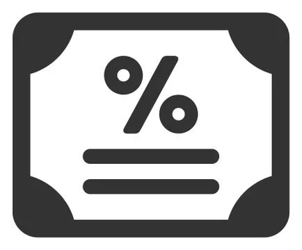 Raster Flat Bond Icon Stock Illustration
